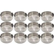 Laden Sie das Bild in den Galerie-Viewer, Aschenbecher Tischaschenbecher Edelstahl Ascher Gastro Zigaretten Metall