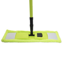 Laden Sie das Bild in den Galerie-Viewer, Bodenwischer Wischmop Mopp Mop Wischer Komplettset Mikrofaser Teleskopstiel Set