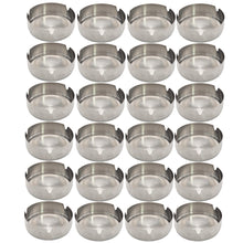 Laden Sie das Bild in den Galerie-Viewer, Aschenbecher Tischaschenbecher Edelstahl Ascher Gastro Zigaretten Metall