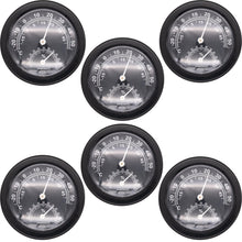 Laden Sie das Bild in den Galerie-Viewer, Thermometer Hygrometer Luftfeuchtigkeit Temperatur Analog Wetterstation Rund