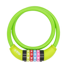 Laden Sie das Bild in den Galerie-Viewer, Fahrradschloss Zahlenschloss Kabelschloss Panzerschloss Kombination Schloss 65cm