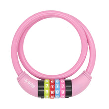 Laden Sie das Bild in den Galerie-Viewer, Fahrradschloss Zahlenschloss Kabelschloss Panzerschloss Kombination Schloss 65cm