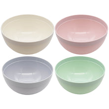 Laden Sie das Bild in den Galerie-Viewer, Salatschüssel Kunststoffschüssel Salatschale Rührschüssel Schüssel Schale Rund 6 Liter 28 cm x 13,5 cm