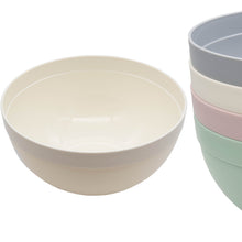 Laden Sie das Bild in den Galerie-Viewer, Salatschüssel Kunststoffschüssel Salatschale Rührschüssel Schüssel Schale Rund 6 Liter 28 cm x 13,5 cm