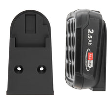 Laden Sie das Bild in den Galerie-Viewer, Akkuhalter für Bosch PBA ALL 18V Halterung Akku Halter Wandhalterung Bosch 18 V