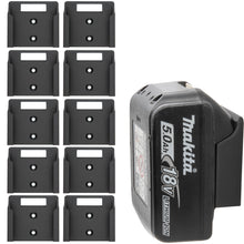 Laden Sie das Bild in den Galerie-Viewer, Akkuhalter für Makita Akku Wandhalter Akkuwandhalter Wandhalterung Halter 18V