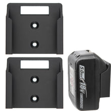 Laden Sie das Bild in den Galerie-Viewer, Akku Halter für Makita Halterung Halter Wandhalter Wandhalterung 14,4V / 18V
