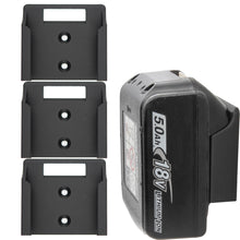 Laden Sie das Bild in den Galerie-Viewer, Akku Halter für Makita Halterung Halter Wandhalter Wandhalterung 14,4V / 18V
