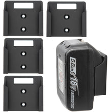 Laden Sie das Bild in den Galerie-Viewer, Akku Halter für Makita Halterung Halter Wandhalter Wandhalterung 14,4V / 18V