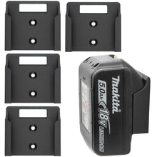 Laden Sie das Bild in den Galerie-Viewer, Akkuhalter für Makita Akku Wandhalter Akkuwandhalter Wandhalterung Halter 18V