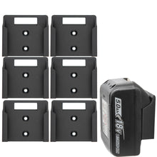 Laden Sie das Bild in den Galerie-Viewer, Akku Halter für Makita Halterung Halter Wandhalter Wandhalterung 14,4V / 18V