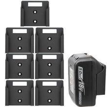 Laden Sie das Bild in den Galerie-Viewer, Akku Halter für Makita Halterung Halter Wandhalter Wandhalterung 14,4V / 18V