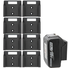 Laden Sie das Bild in den Galerie-Viewer, Akku Halter für Makita Halterung Halter Wandhalter Wandhalterung 14,4V / 18V