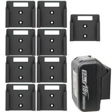 Laden Sie das Bild in den Galerie-Viewer, Akku Halter für Makita Halterung Halter Wandhalter Wandhalterung 14,4V / 18V