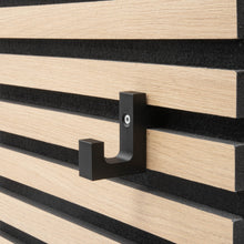 Laden Sie das Bild in den Galerie-Viewer, Kleiderhaken Garderobenhaken Akustik Paneele Akustikpaneele Winkelhaken Quer