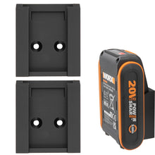 Laden Sie das Bild in den Galerie-Viewer, Akkuhalter für Worx Akku Wandhalter 20V Akkuwandhalter Wandhalterung Halter 20 V