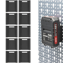 Laden Sie das Bild in den Galerie-Viewer, Akkuhalter für FLEX Akku für Küpper Lochwand Akkuwandhalter Halterung Flex 18V