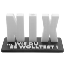 Laden Sie das Bild in den Galerie-Viewer, Geschenk Geldgeschenk Nichts NIX Geldscheingeschenk Geschenkidee Geburtstag