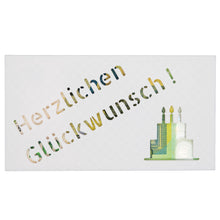 Laden Sie das Bild in den Galerie-Viewer, Geldgeschenk Geschenkidee Geburtstagskarte Geburtstag Geld Geldscheingeschenk