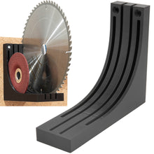 Laden Sie das Bild in den Galerie-Viewer, Wandhalter Kreissägeblatt Sägeblatt Schleifscheibe Trennscheibe Universal Halter