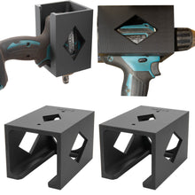 Laden Sie das Bild in den Galerie-Viewer, Wandhalter Akkuschrauber Universal Werkzeughalter Bohrmaschinenhalter Halterung