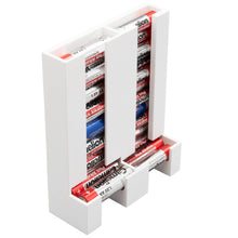 Laden Sie das Bild in den Galerie-Viewer, Batteriespender Batteriehalter Batteriebox Wandhalter Batterie Organizer AA/ AAA