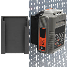 Laden Sie das Bild in den Galerie-Viewer, Akkuhalter Kompatibel mit BLACK+DECKER 18V für Küpper Lochwand Akku Wandhalter