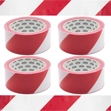 Laden Sie das Bild in den Galerie-Viewer, Absperrband Trassenband Flatterband Sperrband Warnband Signalband Rot / Weiß