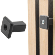 Laden Sie das Bild in den Galerie-Viewer, Garderobenhaken für Akustikpaneele Kleiderhaken Eckig Wandhaken Haken Universal