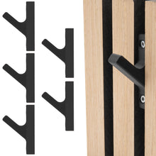 Laden Sie das Bild in den Galerie-Viewer, Garderobenhaken Akustikpaneele Kleiderhaken Wandhaken Haken Universal Halter