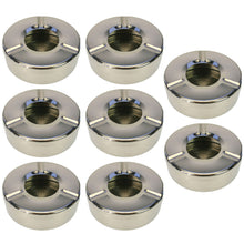 Laden Sie das Bild in den Galerie-Viewer, Aschenbecher Edelstahl Gastroaschenbecher Windaschenbecher Sturmaschenbecher XL