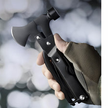 Laden Sie das Bild in den Galerie-Viewer, Multitool Multifunktionswerkzeug 17in1 Messer Axt Hammer Zange Taschenmesser