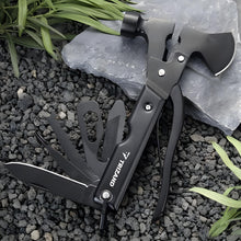 Laden Sie das Bild in den Galerie-Viewer, Multitool Multifunktionswerkzeug 17in1 Messer Axt Hammer Zange Taschenmesser