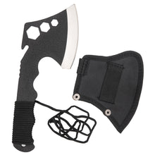 Laden Sie das Bild in den Galerie-Viewer, Multifunktionsaxt Survival Axt Beil Outdoor Camping Handbeil Werkzeug Paracord