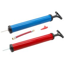 Laden Sie das Bild in den Galerie-Viewer, 4tlg Ballpumpe Luftpumpe Fussballpumpe Handpumpe Ballnadeln Ventil Nadel Set