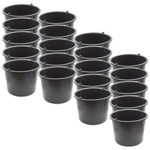 Laden Sie das Bild in den Galerie-Viewer, Eimer Baueimer Haushaltseimer Wassereimer Kunststoffeimer Universal 12l