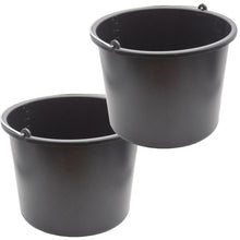 Laden Sie das Bild in den Galerie-Viewer, Eimer Baueimer Haushaltseimer Wassereimer Kunststoffeimer Universal 12l