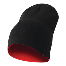 Laden Sie das Bild in den Galerie-Viewer, Mütze Wintermütze Beanie Wendemütze Freizeitmütze Damen Herren Unisex Wende Set