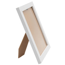 Laden Sie das Bild in den Galerie-Viewer, Holz Bilderrahmen 15x20cm Foto Rahmen Plexiglas Fotorahmen Holzrahmen Weiß Schwarz 15x20