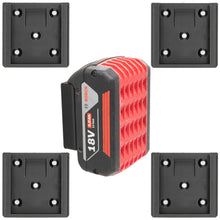 Laden Sie das Bild in den Galerie-Viewer, Akku Halter für Bosch 18V Halterung Akku Wandhalter Wandhalterung Bosch Akkus