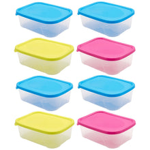 Laden Sie das Bild in den Galerie-Viewer, 1-8 Frischhaltebox Frischhaltedose Brotdose Lunchbox Proviantbox Vorratsdose Box