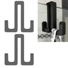 Laden Sie das Bild in den Galerie-Viewer, Handtuchhaken Duschtür Halter Duschkabine Handtuchhalter Kleiderhaken Doppel