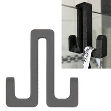 Laden Sie das Bild in den Galerie-Viewer, Handtuchhaken Duschtür Halter Duschkabine Handtuchhalter Kleiderhaken Doppel