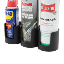 Laden Sie das Bild in den Galerie-Viewer, Dosenhalter Werkzeugwand Werkzeughalter Sprühdosen Farbdosen Halterung Halter