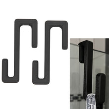 Laden Sie das Bild in den Galerie-Viewer, Handtuchhaken Duschtür Duschkabine Halter Handtuchhalter Kleiderhaken Universal