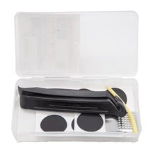 Laden Sie das Bild in den Galerie-Viewer, Fahrradpumpe + Multitool + Flickset Set Fahrrad Reparaturset Werkzeug Pumpe