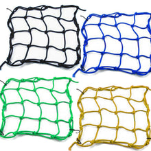 Laden Sie das Bild in den Galerie-Viewer, Gepäcknetz Fahrradkorb Netz Befestigung Motorrad Transport Gummi Gepäckträger