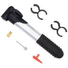Laden Sie das Bild in den Galerie-Viewer, Fahrradpumpe + Multitool + Flickset Set Fahrrad Reparaturset Werkzeug Pumpe