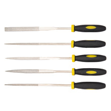 Laden Sie das Bild in den Galerie-Viewer, 5tlg Feilenset Schlüsselfeile Diamantfeile Nadelfeile Minifeile Feile Diamat Set