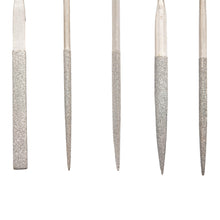 Laden Sie das Bild in den Galerie-Viewer, 5tlg Feilenset Schlüsselfeile Diamantfeile Nadelfeile Minifeile Feile Diamat Set